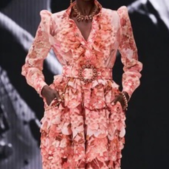 NWT Zimmermann Concert Scalloped Floral Shirt AU4, US12 - Picture 3 of 15